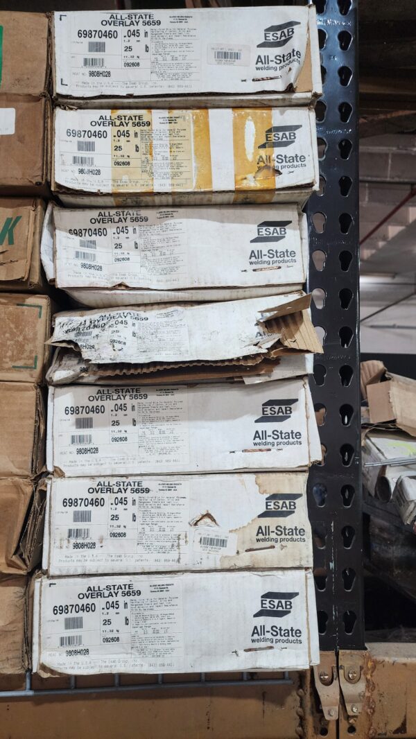 ESAB All-State Overlay 5659 .045 Weld Wire 7 Case LOT