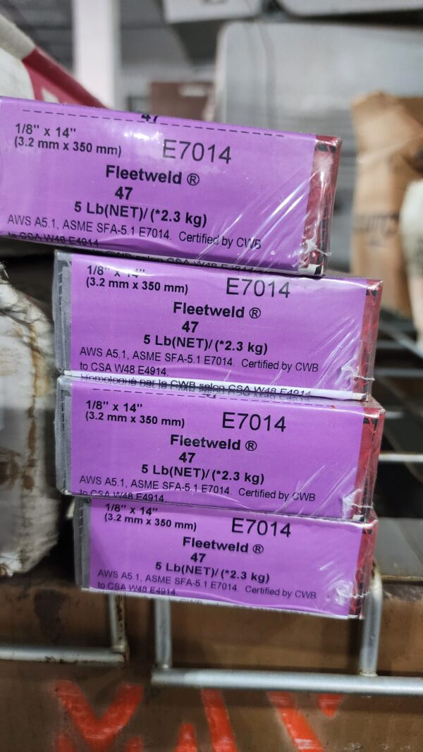 Lincoln Fleetweld 47 E7014 1/8" 20LB LOT