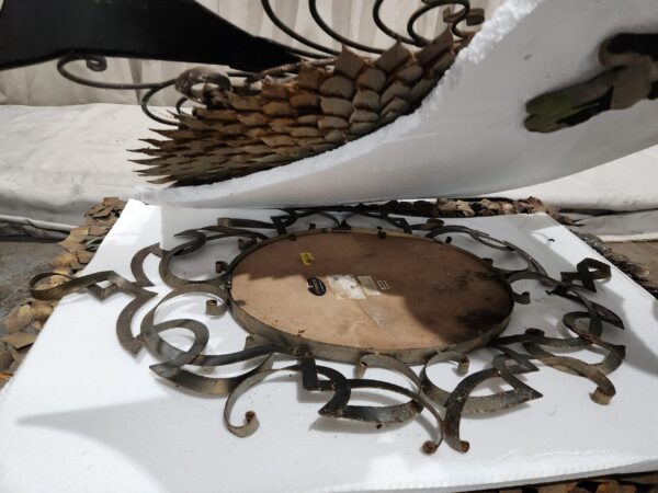 Lot of metal/tin wall decor - Image 3