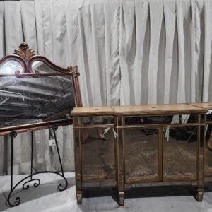 Gorgeous glass embellished dresser/buffet