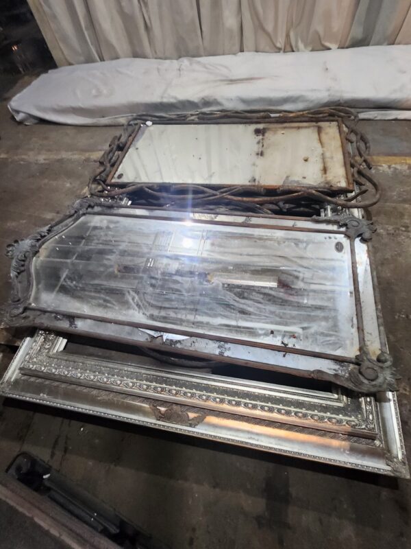 Metal mirrored/frame lot 8 in total - Image 3