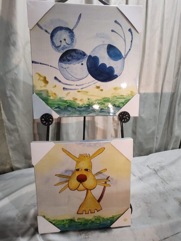 Set of two pieces of artwork - Image 2