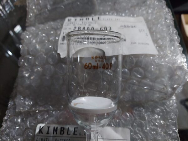 60mL Kimble Büchner Funnel with Fritted Disc (3 Pieces) - Image 2